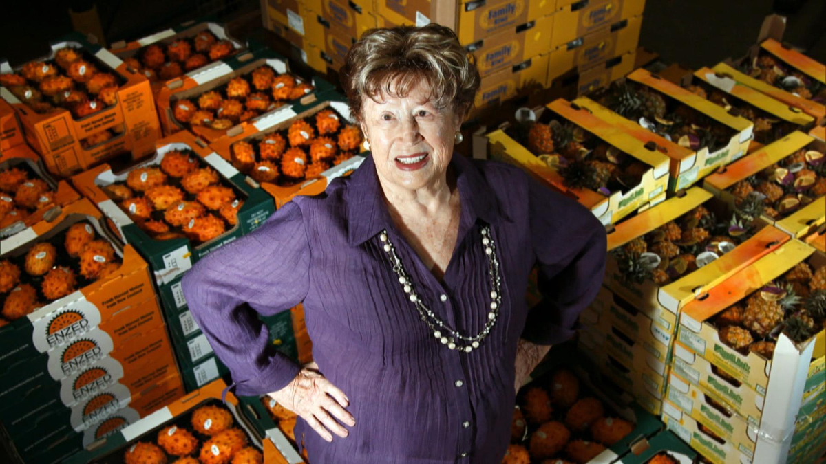 Watch Sunday Morning Remembering Frieda Caplan, the exotic fruit lady