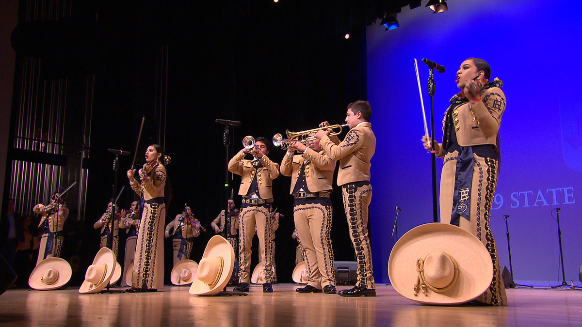 Watch Sunday Morning Texas HS students compete in Mariachi festival