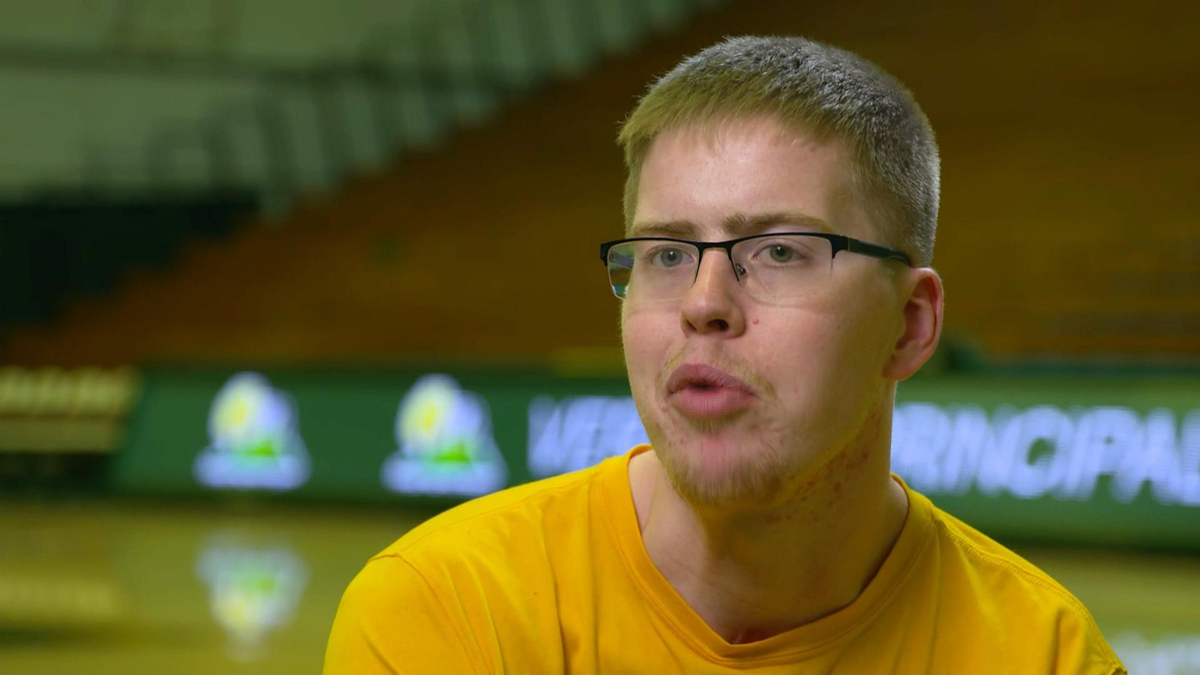 Watch CBS Evening News Vermont basketball player makes a comeback
