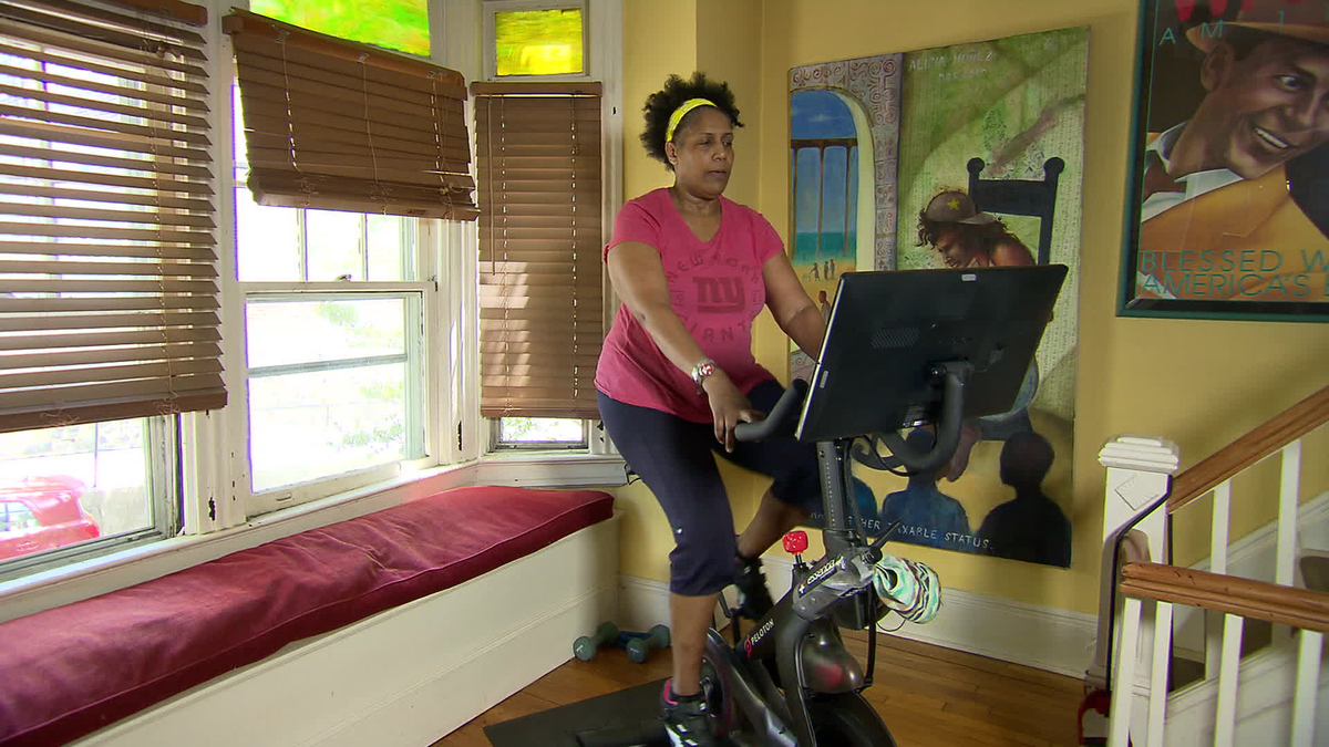 Watch Sunday Morning Sweating at home with Peloton Full show on CBS