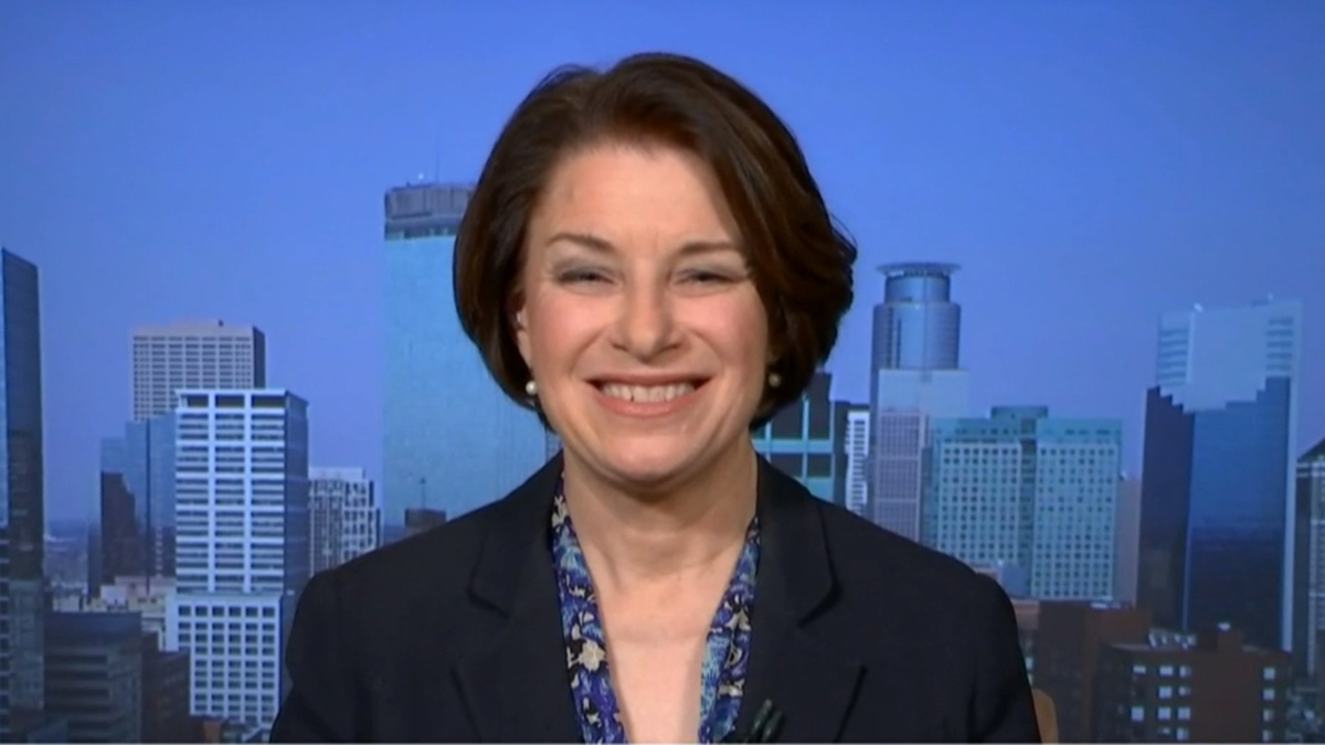 Senator Amy Klobuchar on presidential race