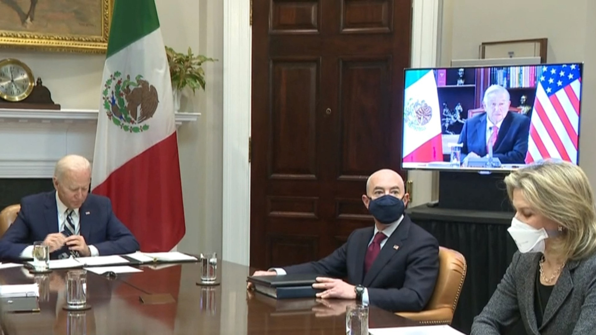 Watch CBS Evening News: Biden and Mexico's president discuss ...