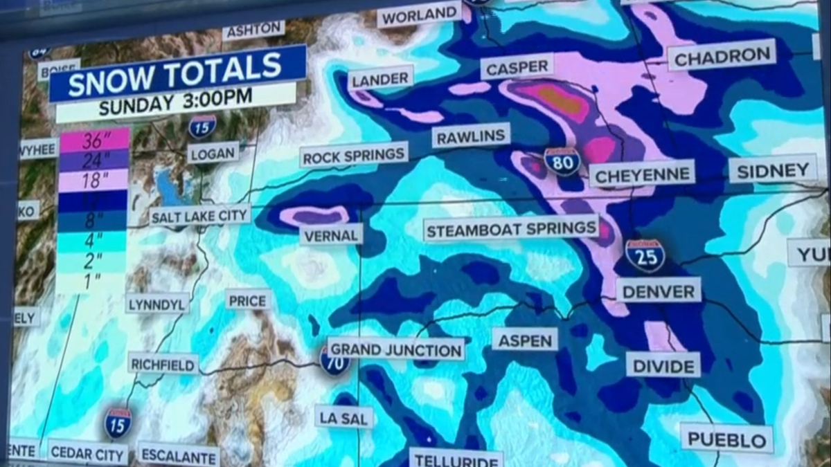 Watch CBS Evening News: Snow and thunderstorms threaten central U.S ...