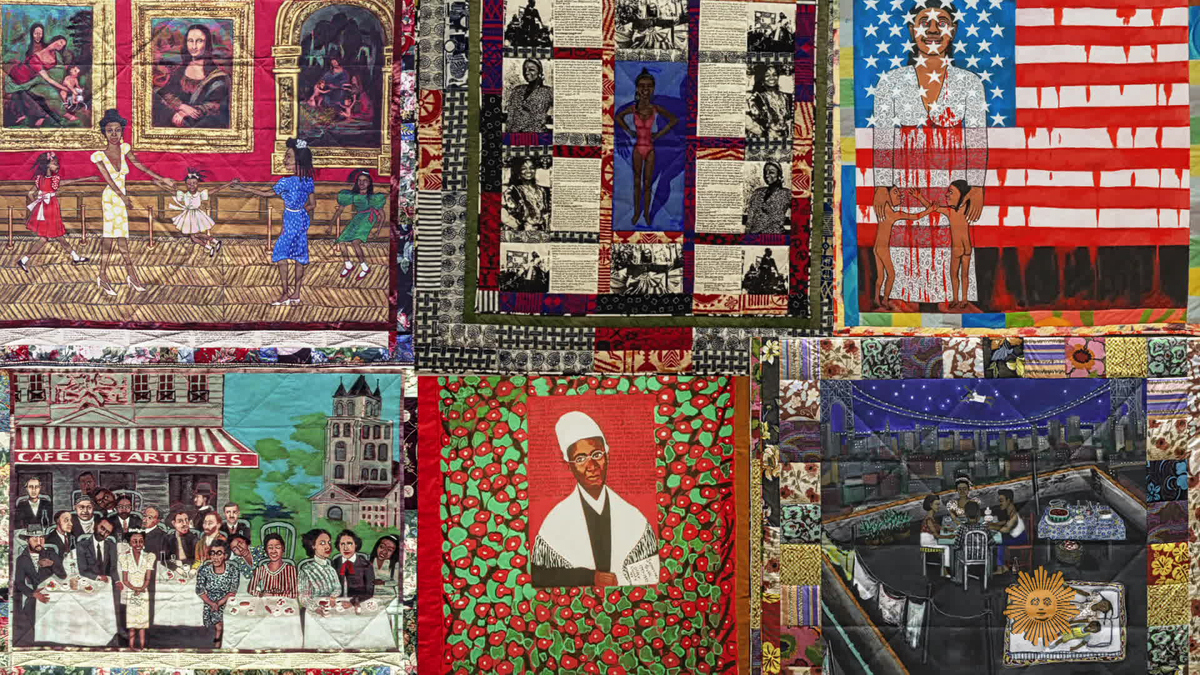 Watch Sunday Morning Faith Ringgold's art of fearlessness