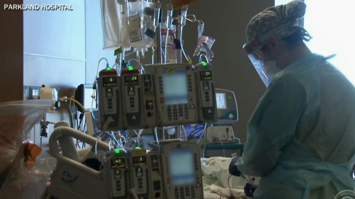 Watch CBS Evening News: Hospitals straining under new COVID surge ...