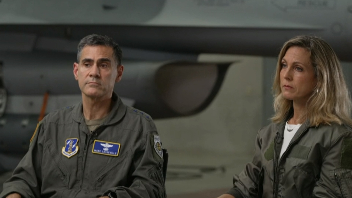 Watch CBS Evening News Exclusive Fighter pilots recall mission to