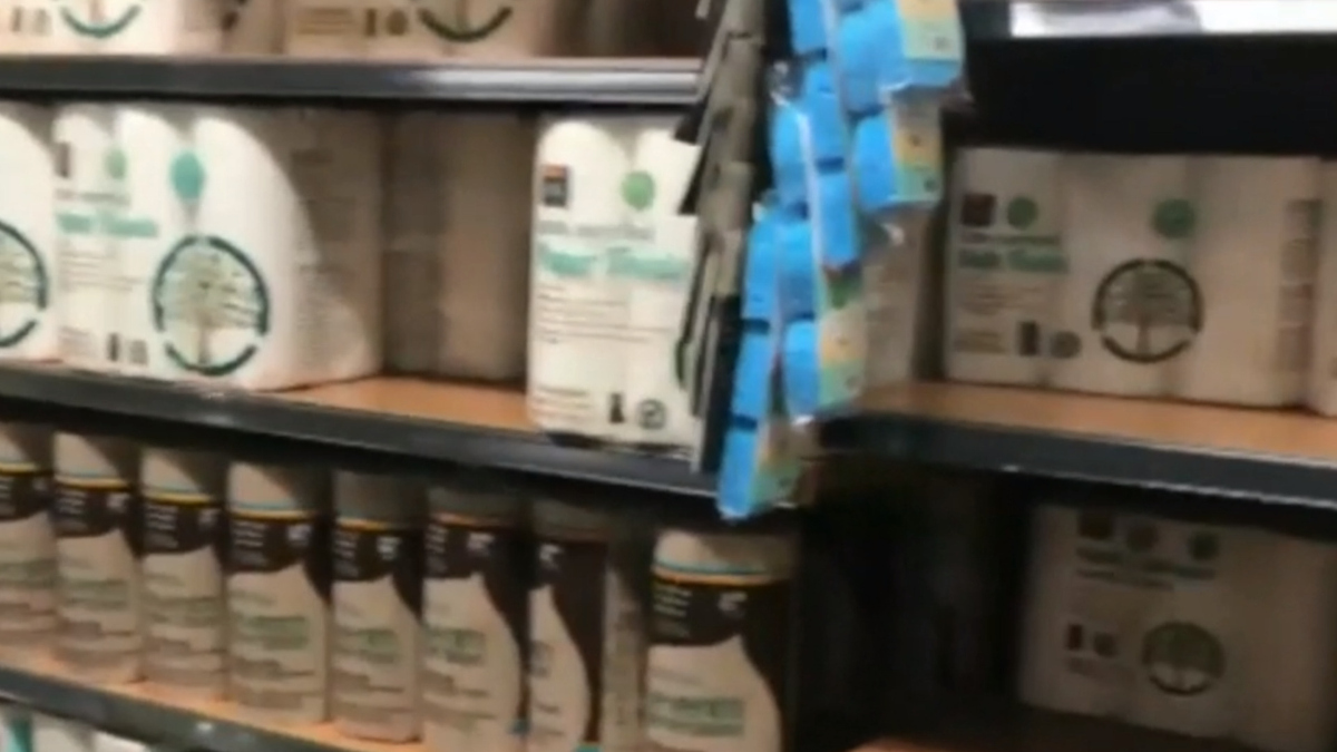 Watch CBS Evening News Costco limits toilet paper, bottled water
