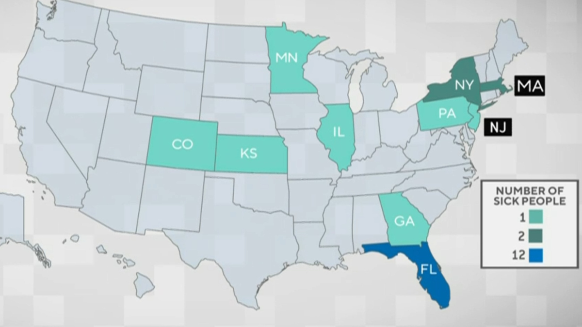 Watch CBS Evening News 1 dead in listeria outbreak linked to Florida