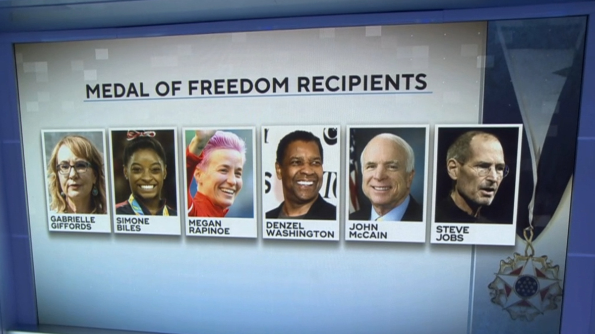 Watch CBS Evening News Biden announces new Medal of Freedom recipients