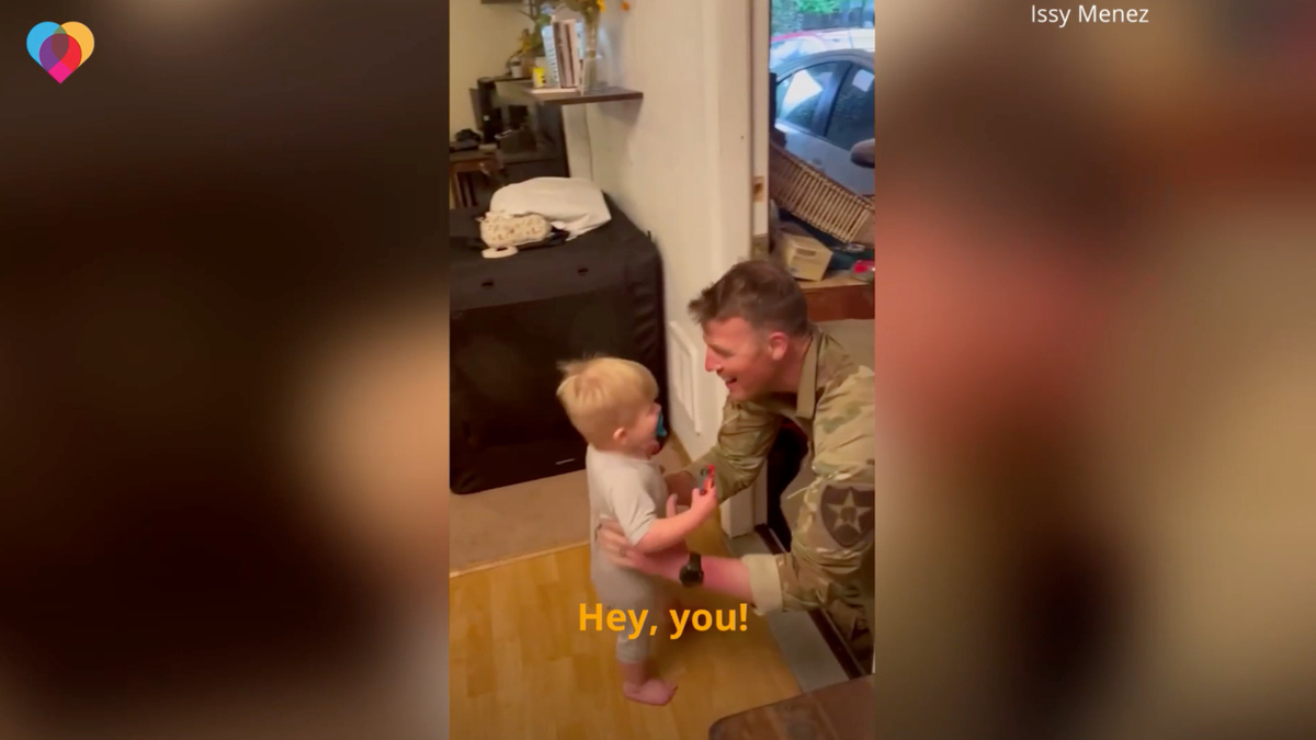 Watch The Uplift: Boy overwhelmed with joy when seeing dad - Full show ...