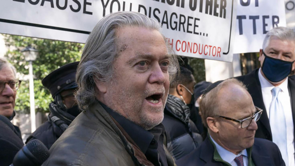 Watch CBS Mornings: Jury selection begins for Steve Bannon trial - Full ...