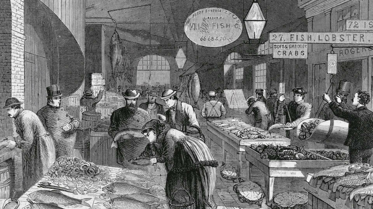 Watch CBS Saturday Morning Fulton Fish Market celebrates 200 years