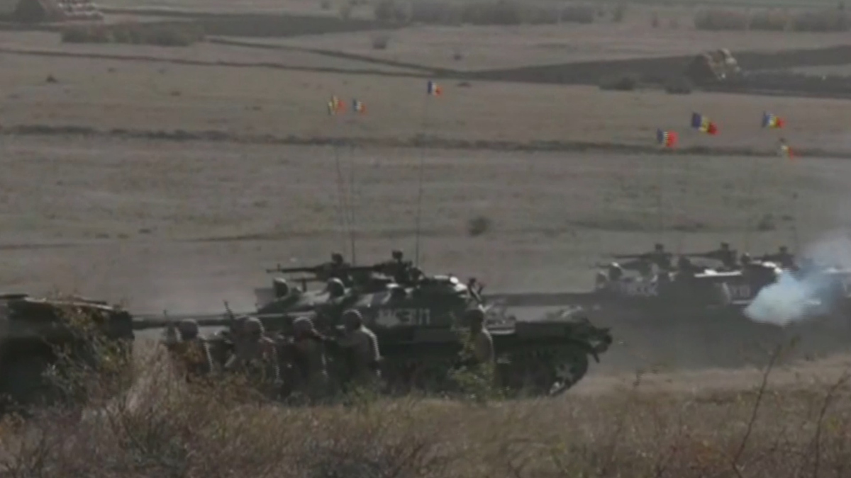 Watch CBS Evening News: On board historic NATO deployment with U.S ...