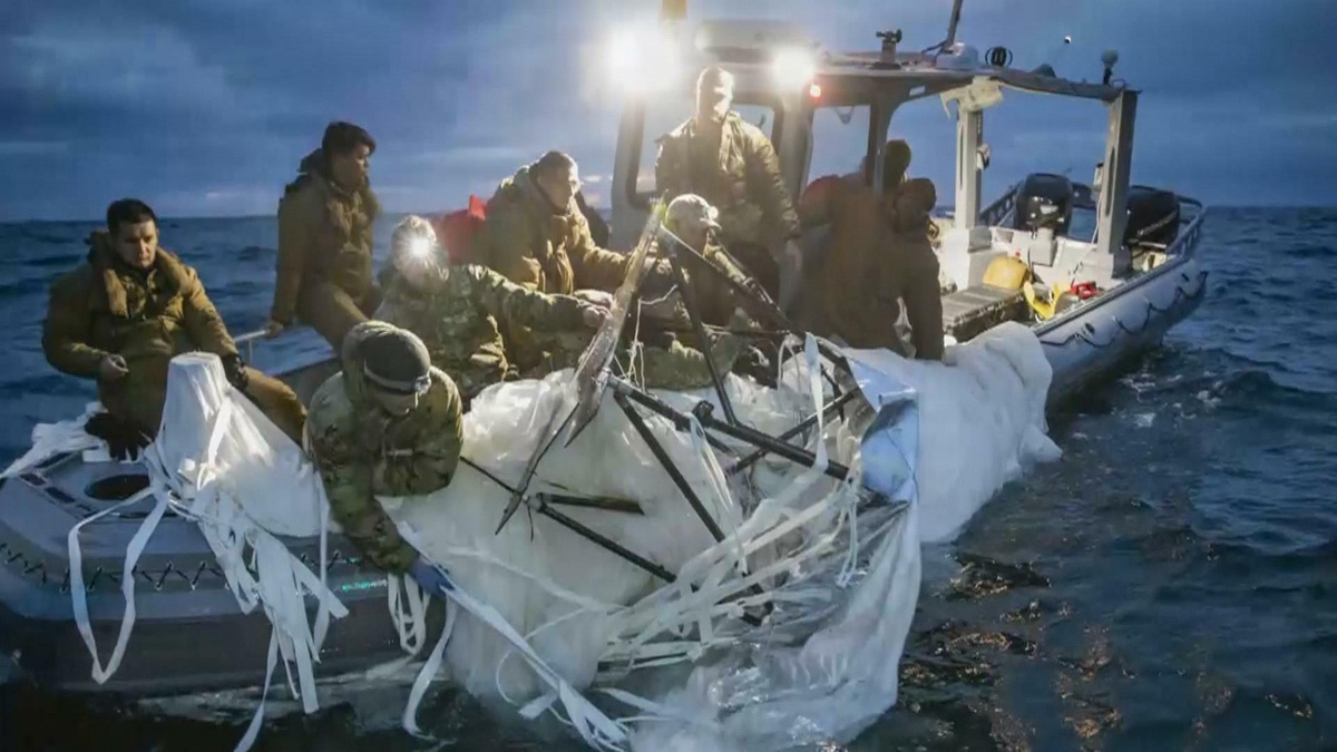 Watch CBS Saturday Morning Recovery effort for object shot down off ...