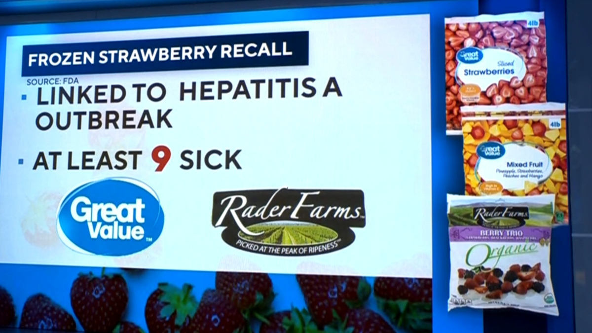 Watch CBS Evening News FDA expands recall of frozen strawberry