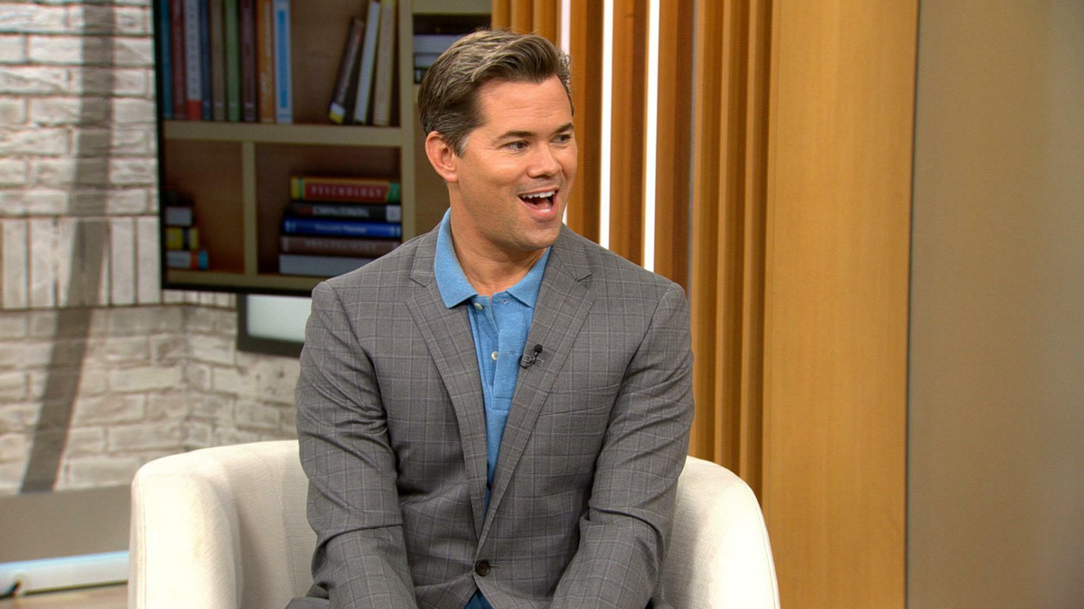 Watch CBS Mornings Andrew Rannells Time inspired second book Full