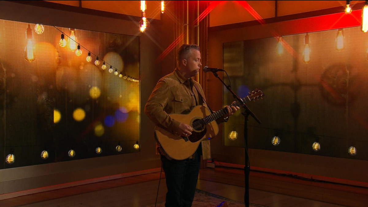 Watch CBS Saturday Morning Jason Isbell performs "Cover Me Up" Full