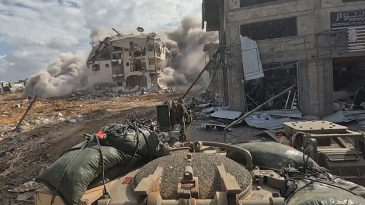 Watch CBS Mornings Israel continues bombardment of southern Gaza ...