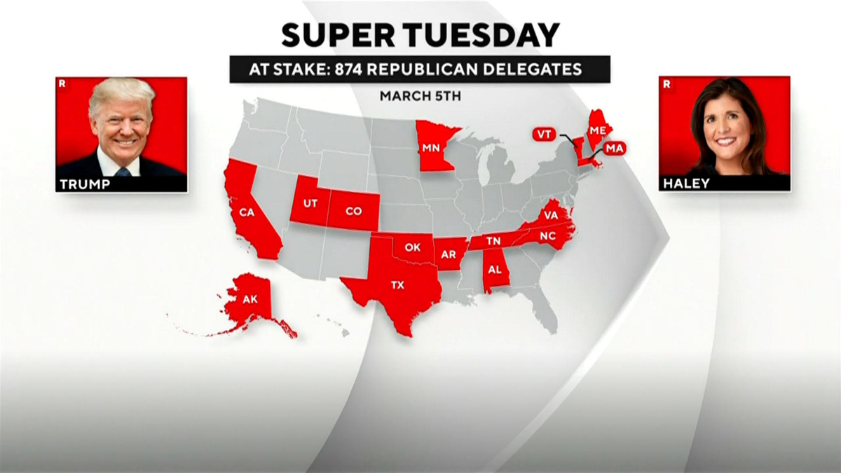 CBS Evening News: Trump, Haley campaign ahead of Super Tuesday - Full show