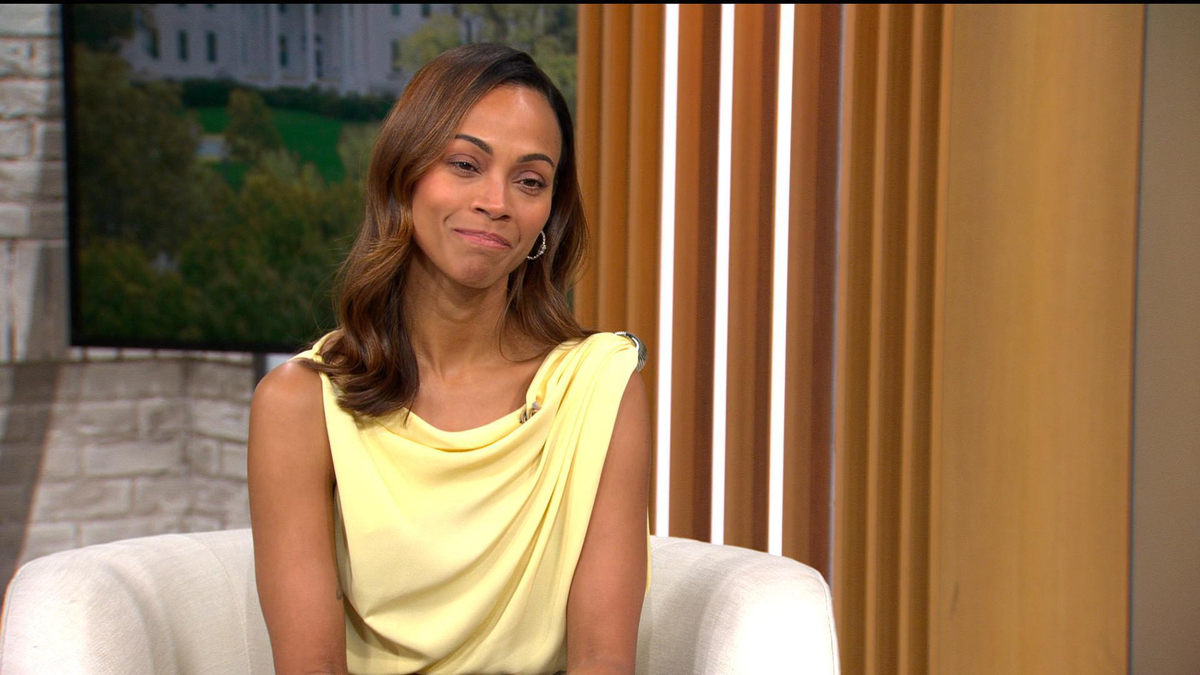 Watch CBS Mornings Season Episode : Zoe Saldaña talks new role as CIA