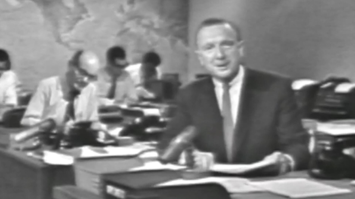 Watch CBS Evening News: A look back at first "CBS Evening News ...