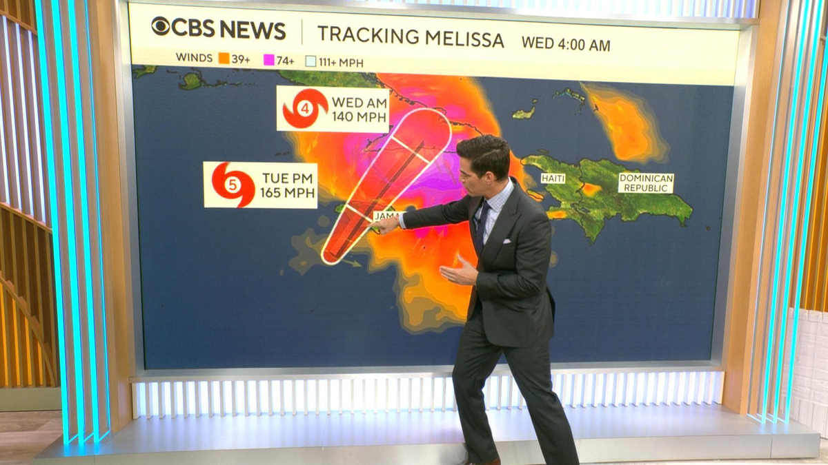 Watch CBS Mornings Hurricane Melissa's latest path - Paramount+