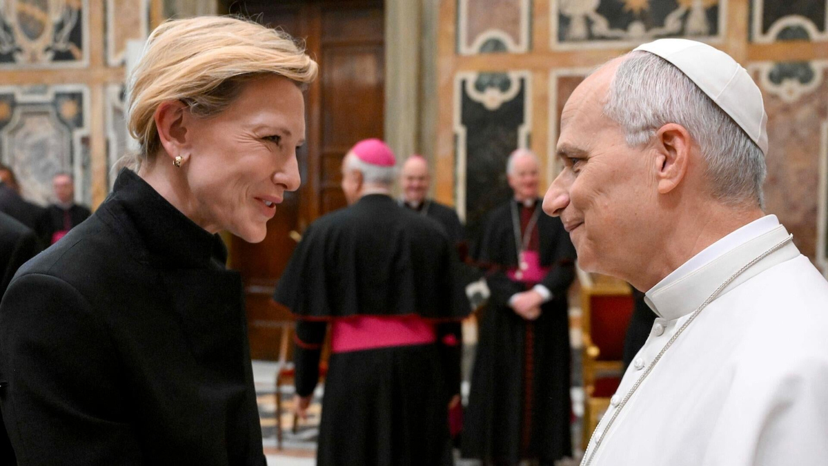 Watch CBS Saturday Morning: Pope Leo XIV hosts Hollywood at the Vatican ...
