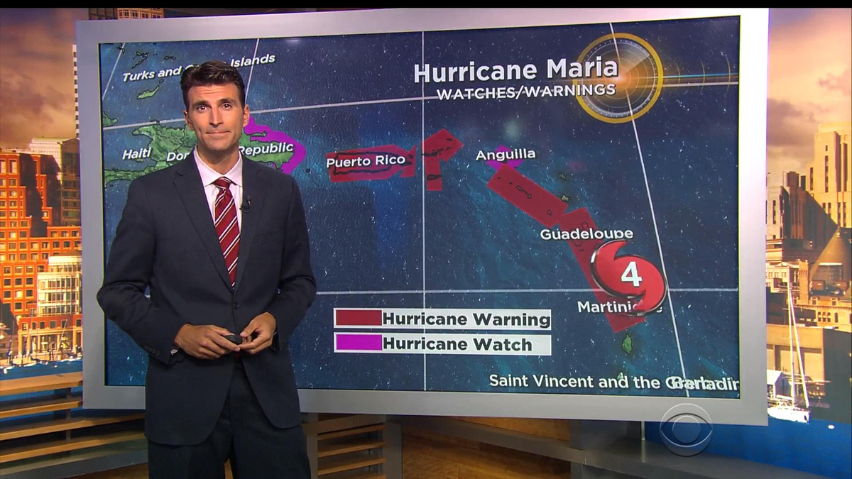 Watch CBS Evening News: Tracking Maria - Full show on CBS All Access