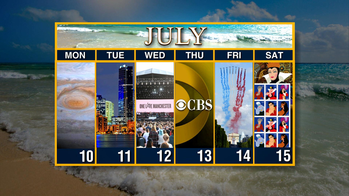 Watch Sunday Morning: Calendar: Week of July 10 - Full show on CBS