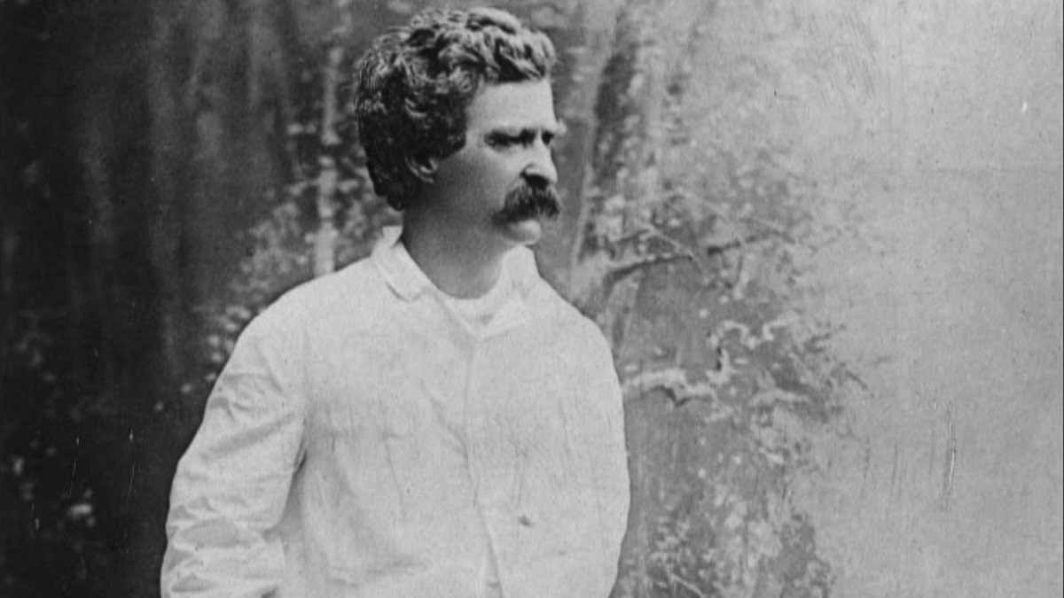 I mark twain. I mark twain