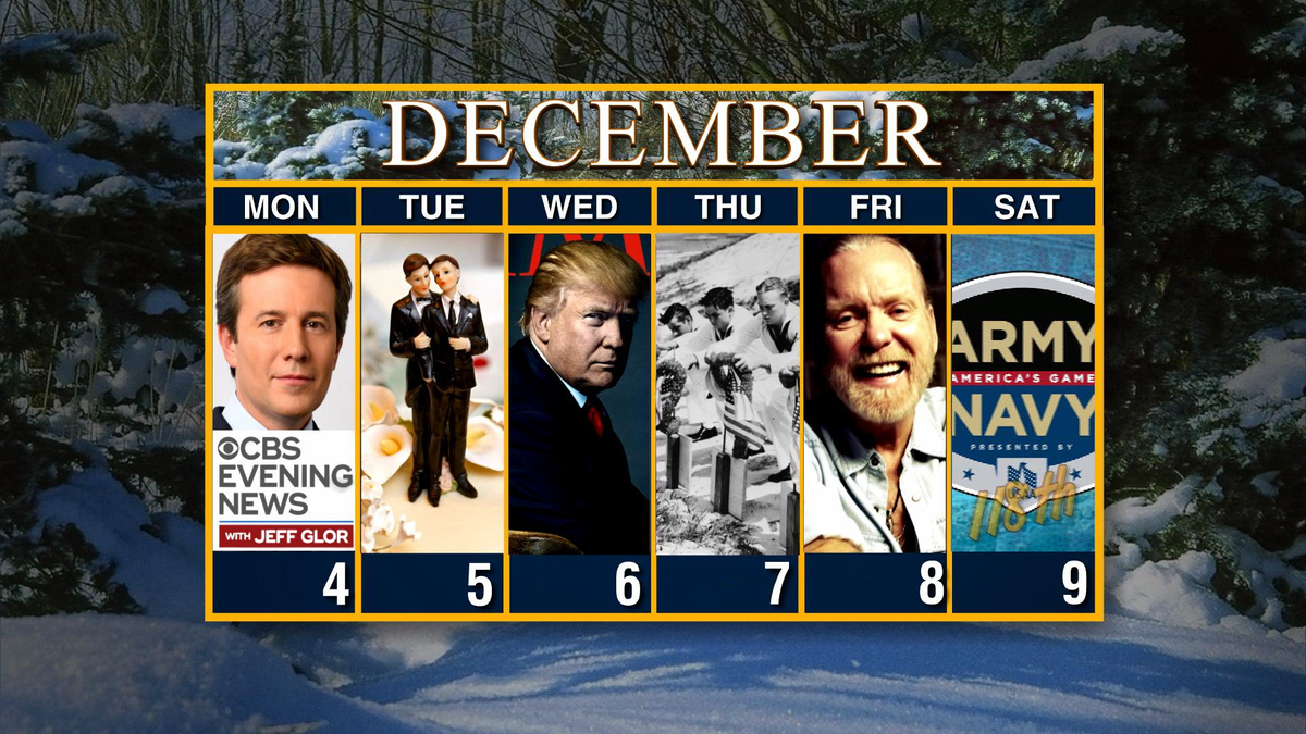Watch Sunday Morning Calendar Week of Dec. 4 Full show on CBS