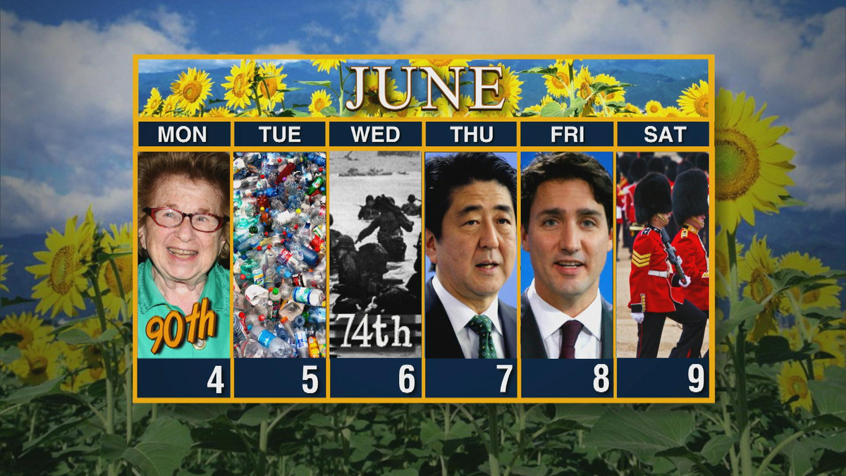 Watch Sunday Morning: Calendar: Week of June 4 - Full show on CBS