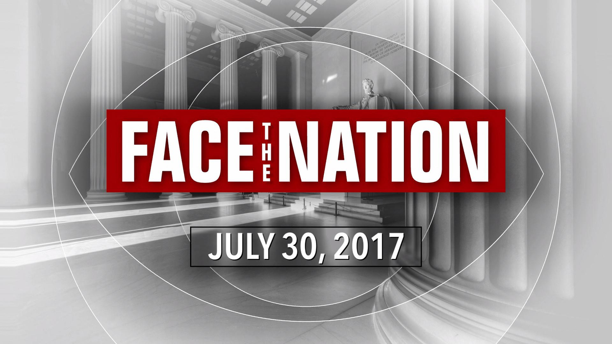 Watch Face The Nation Season 2017 Episode 0730 7/30 Face the Nation