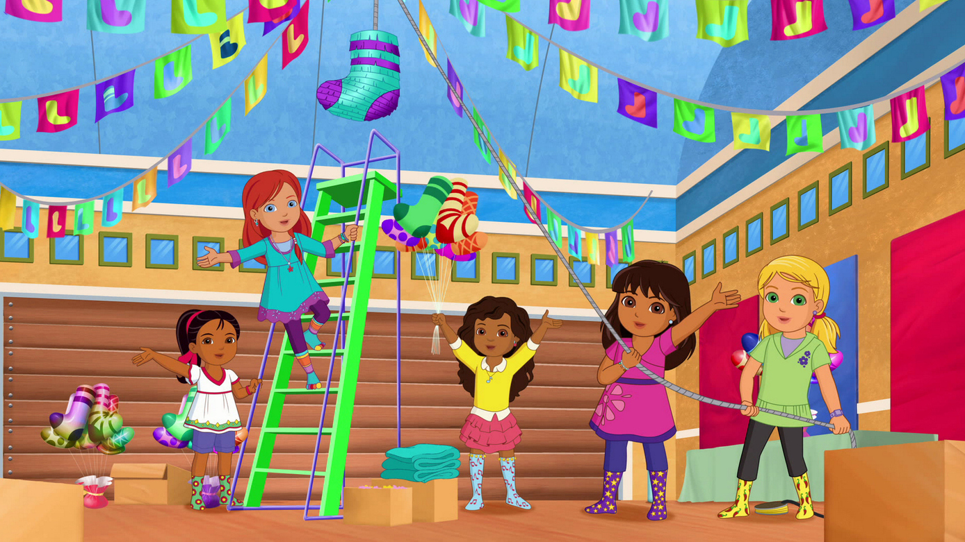 dora and friends: into the city dragon in the school part 2
