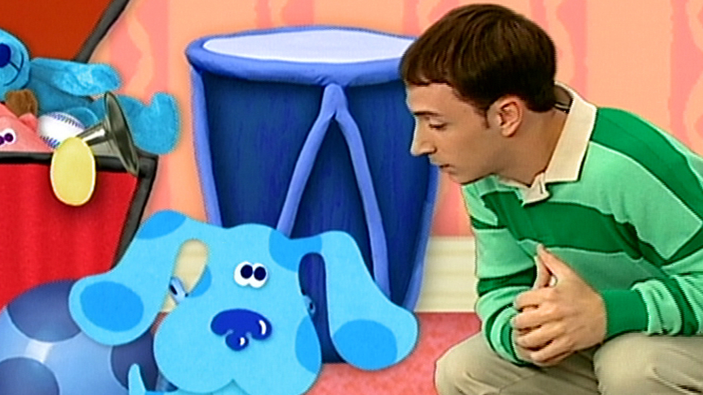 blues clues thinking rock picture nature