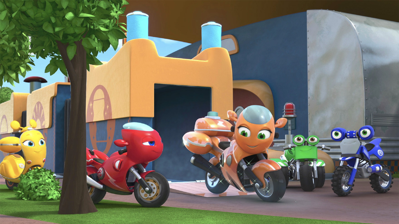 Watch Ricky Zoom Season 1 Episode 25 Ricky Zoom Slippy Street/Bike