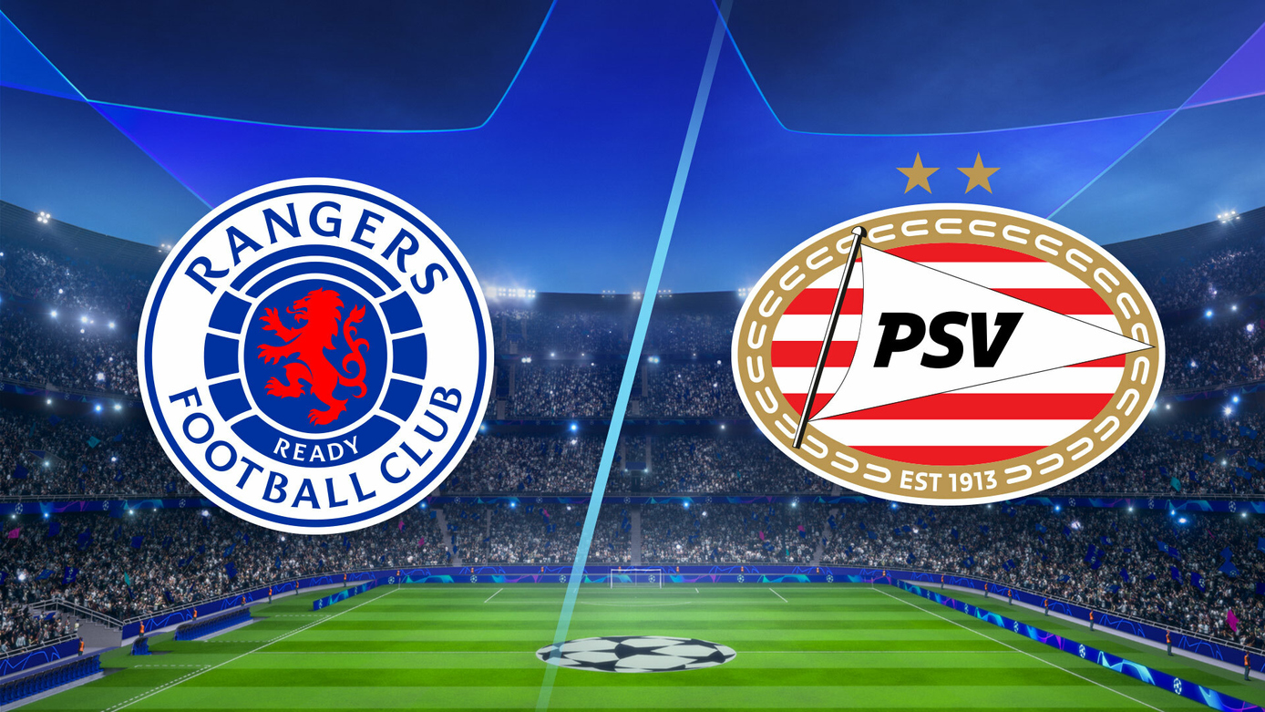 Watch UEFA Champions League Season 2023 Episode 33 Rangers Vs PSV 