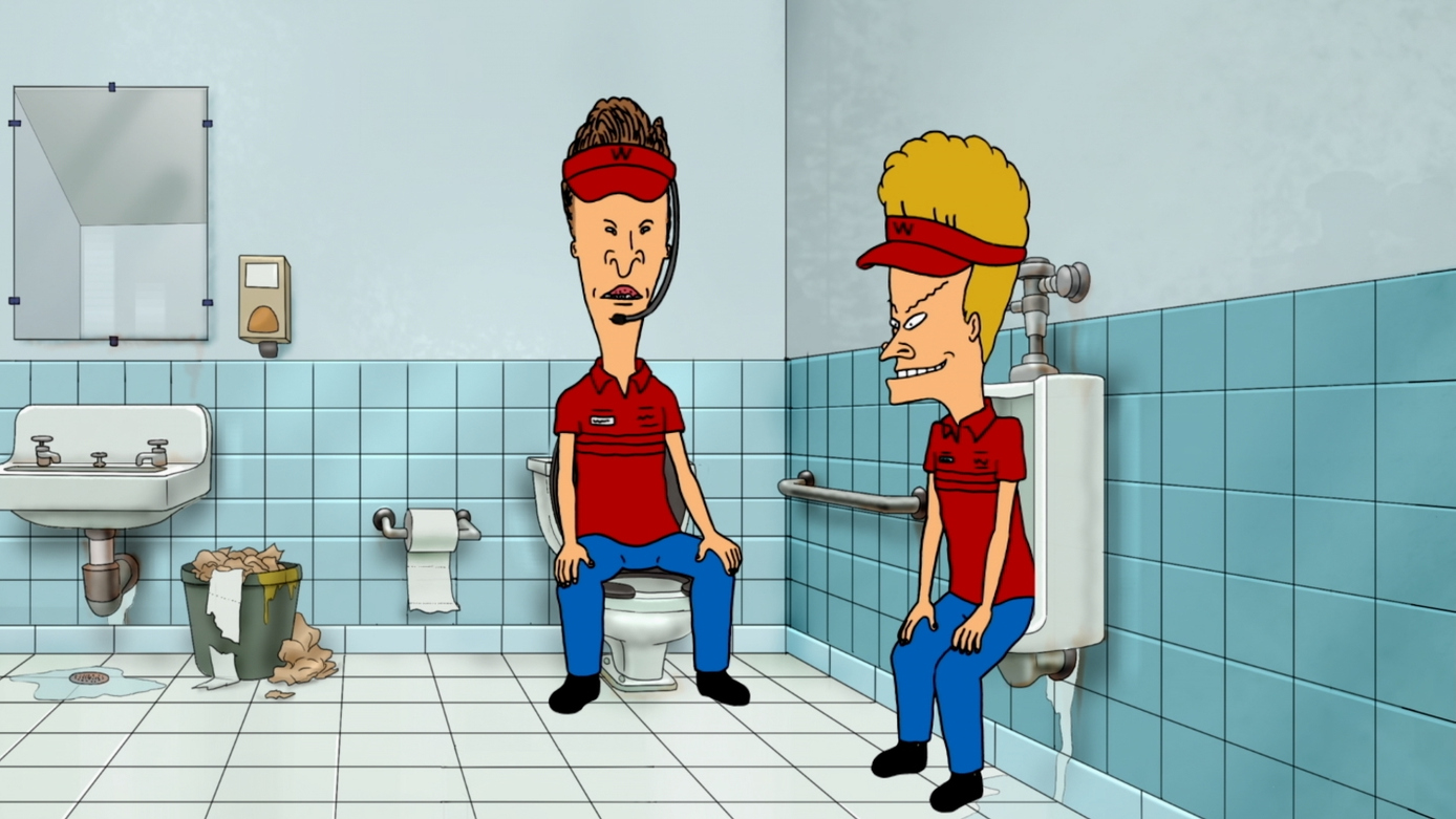 Watch Beavis and Butt-Head Season 8 Episode 8: Bathroom Break - Full ...