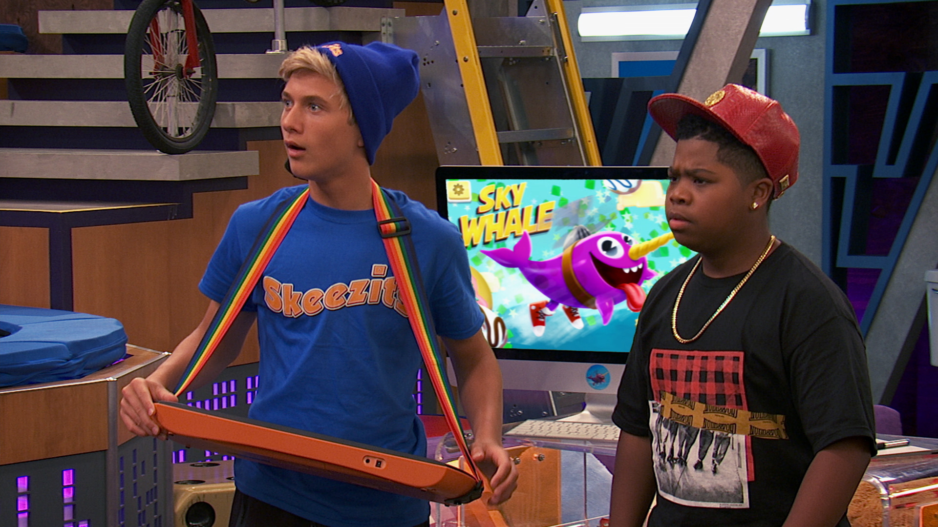 Watch Game Shakers Season 3 Episode 7 Babe & The Boys Full show on