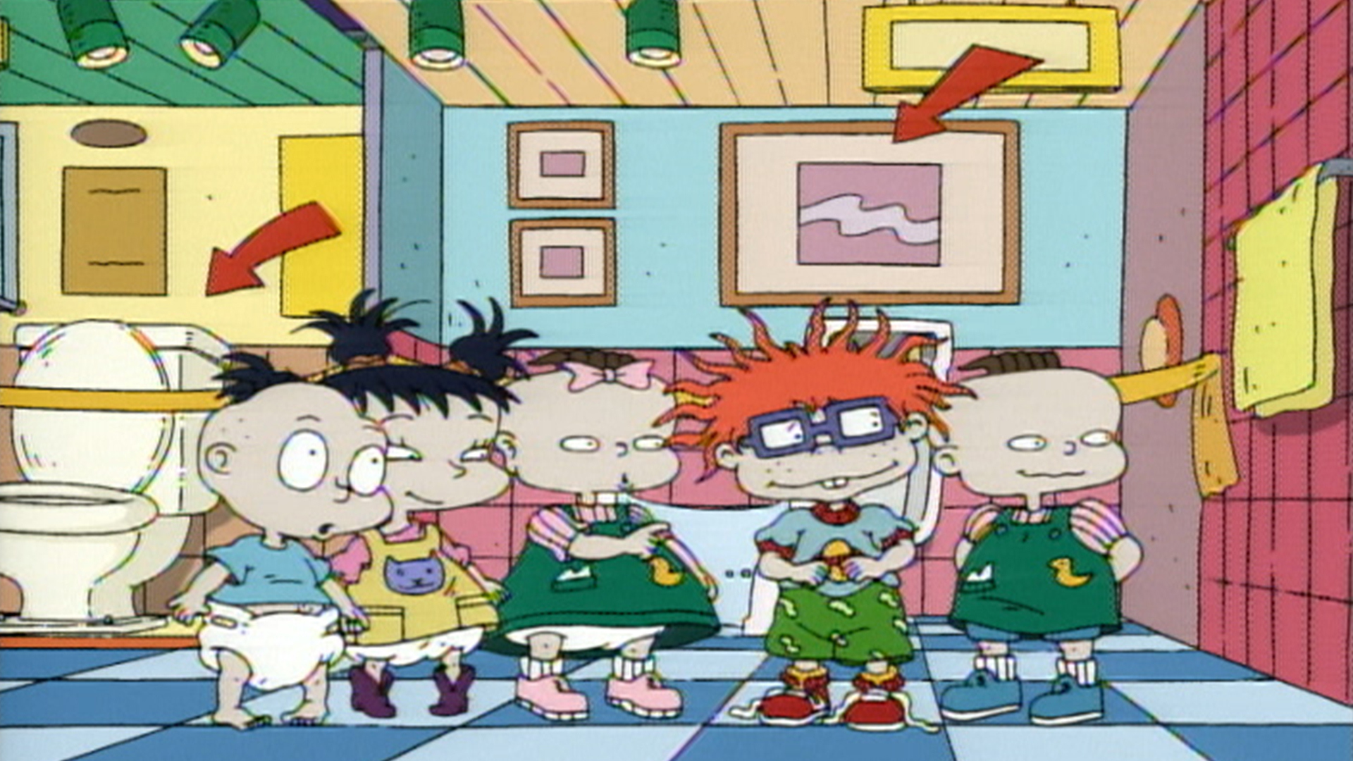 Watch Rugrats Season 8 Episode 13 Day of the Potty/Tell Tale Cell