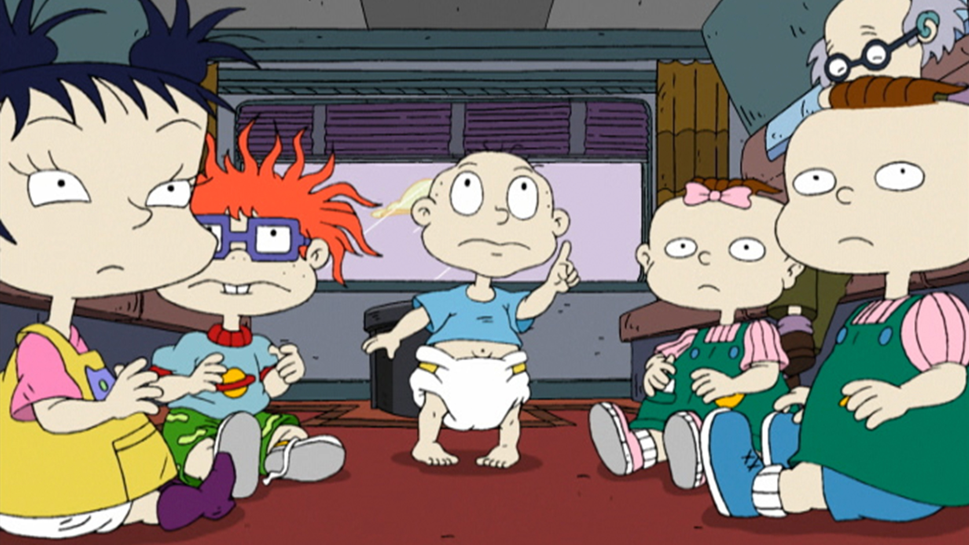 Watch Rugrats (1991) Season 9 Episode 1: Rugrats - Murmur on the Ornery ...