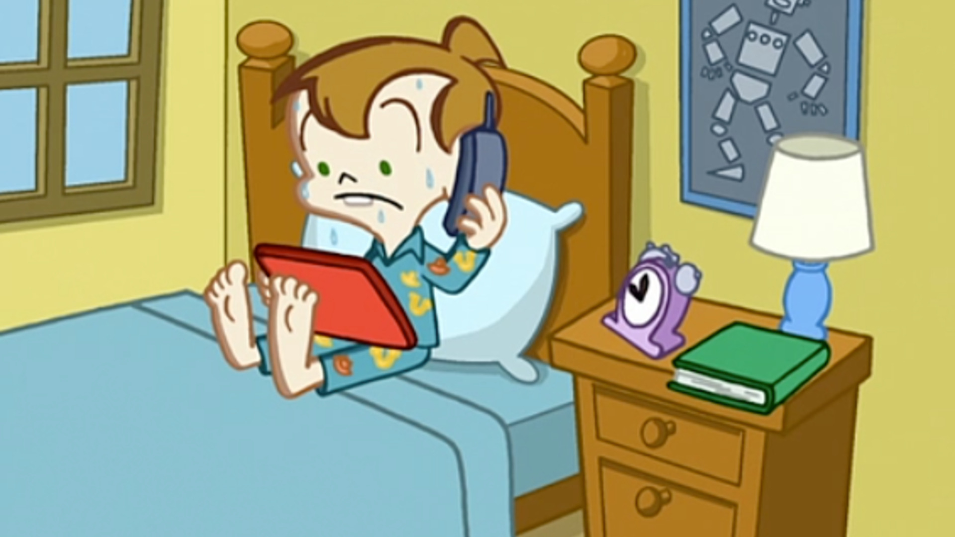 Watch ChalkZone Season 4 Episode 7 The White Board/Mellow Drama Falls