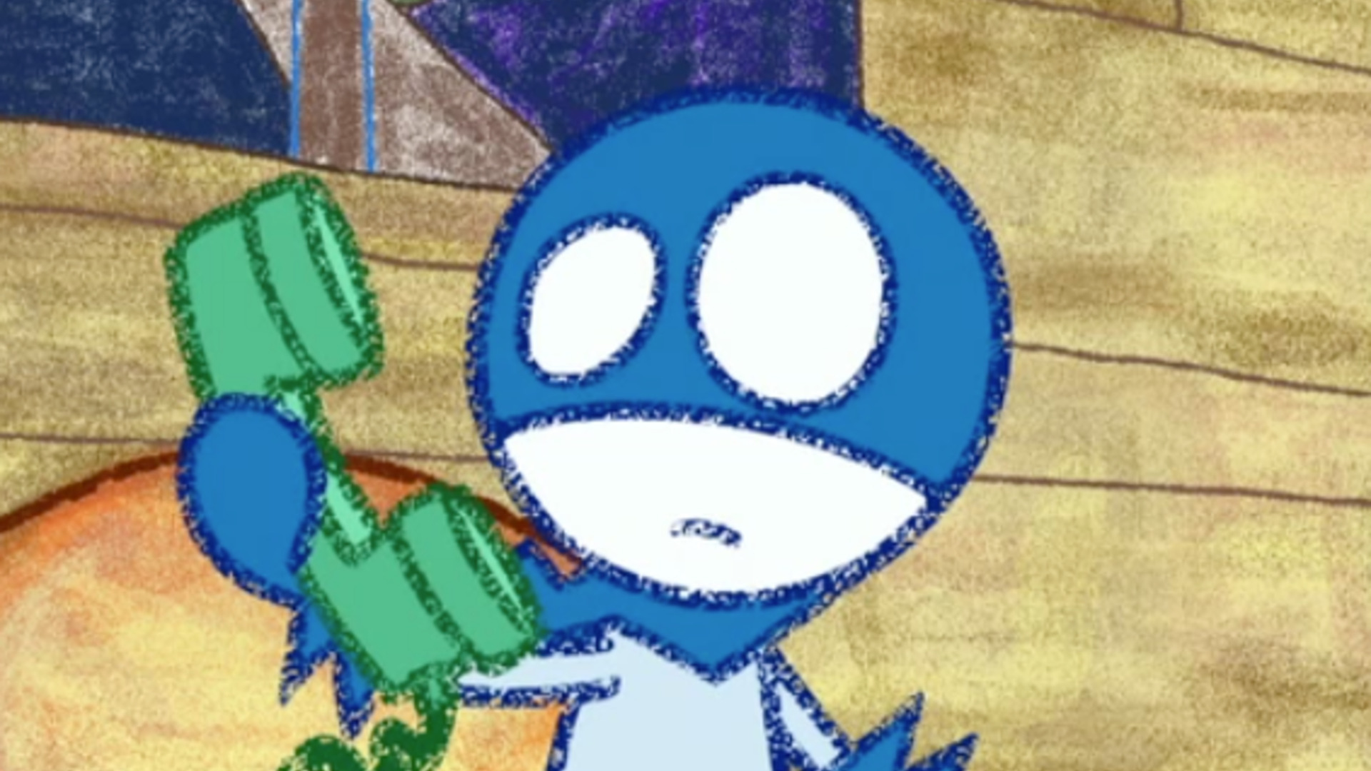 Watch ChalkZone Season 4 Episode 5 ChalkZone The Quicksand Man