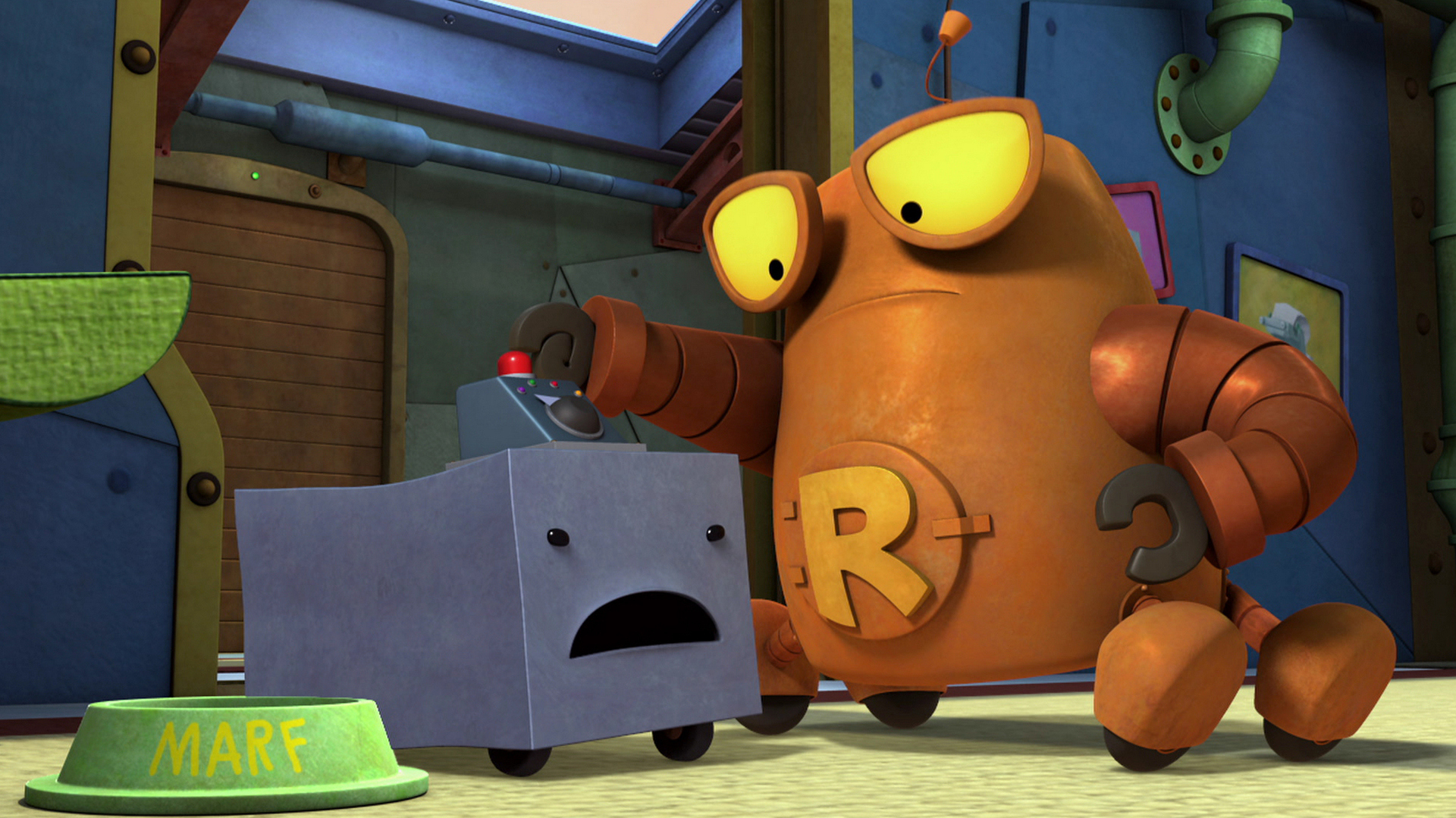 Watch Robot And Monster Season 1 Episode 9 Pinball Wizard/Speak, Marf, Speak Full show on CBS