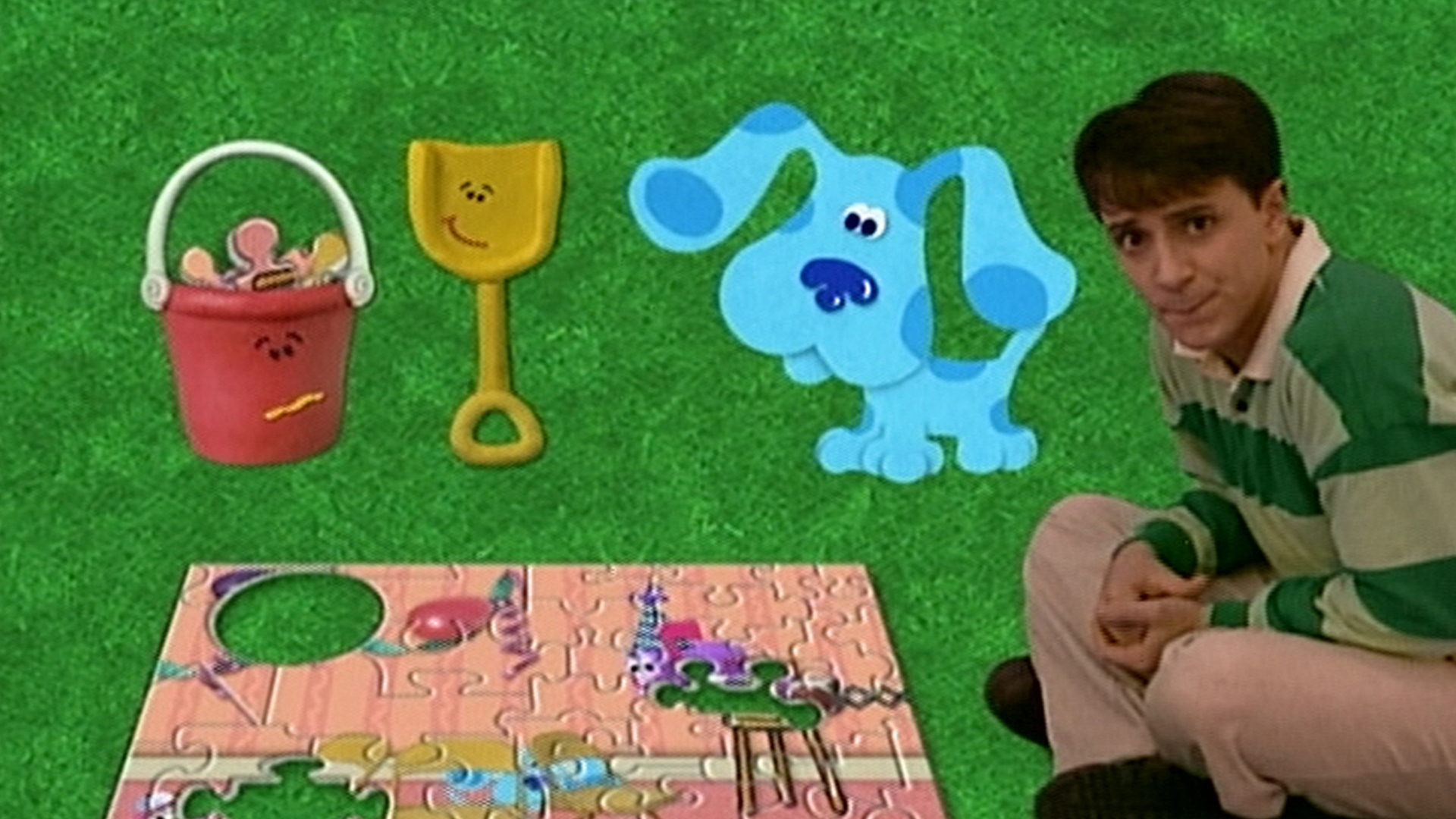 Blue S Clues Uk Clues From What Does Blue Want To Play Now | Sexiz Pix