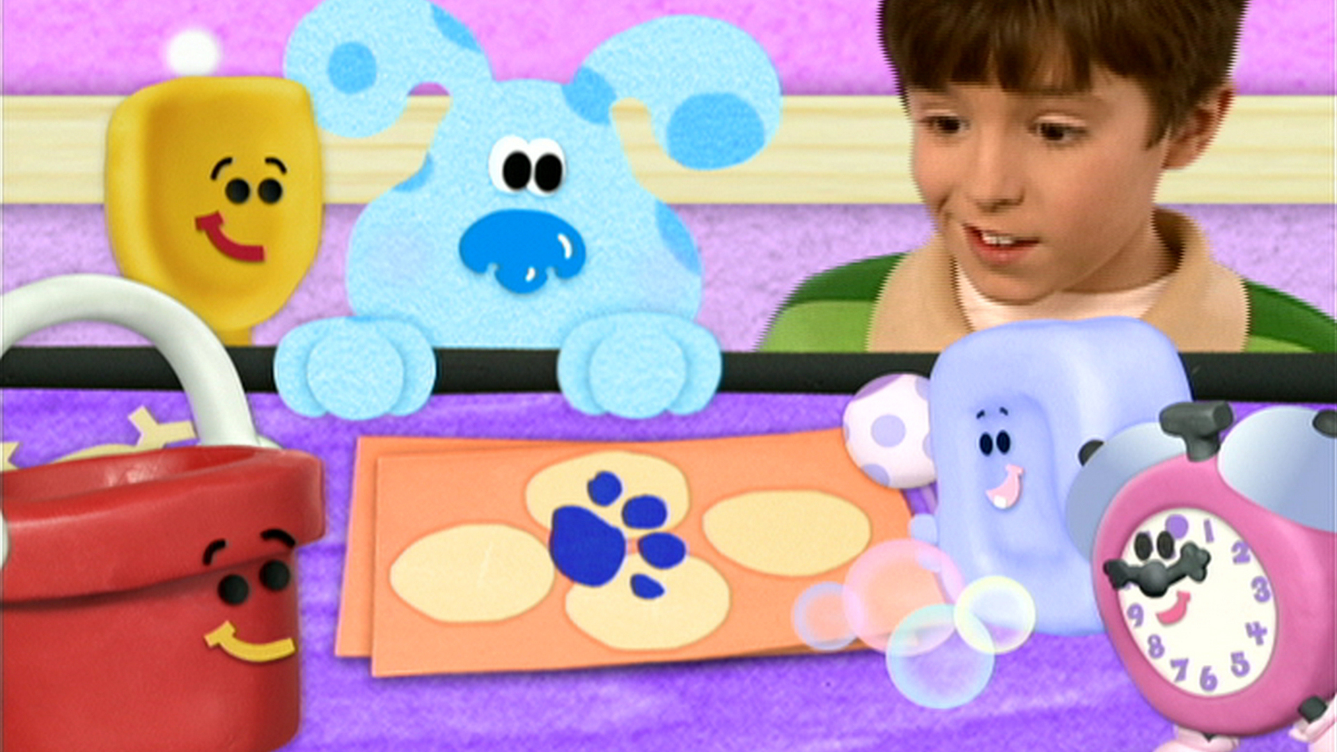 Watch Blue's Clues Season 5 Episode 30: Blue's Clues - Blue's First ...