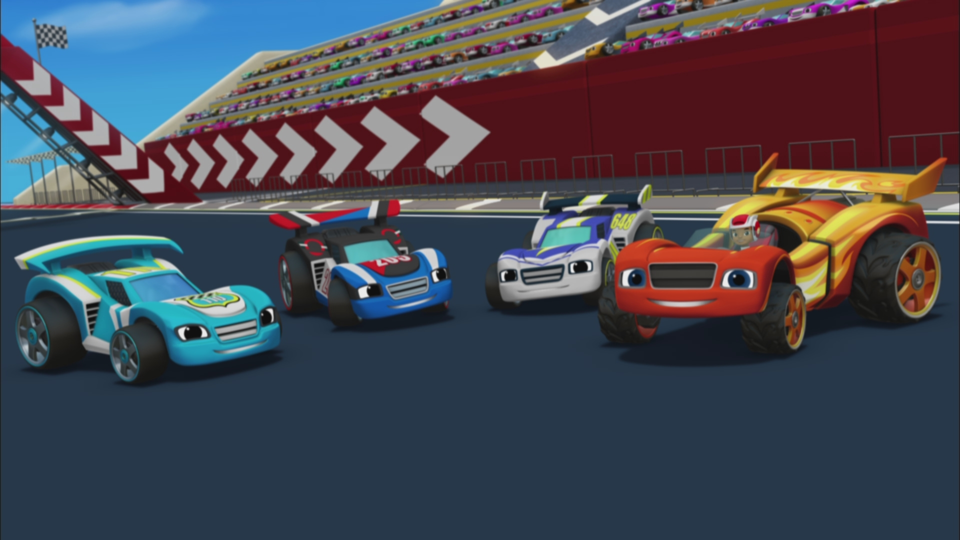 Blaze And The Monster Machines The Hundred Mile Race