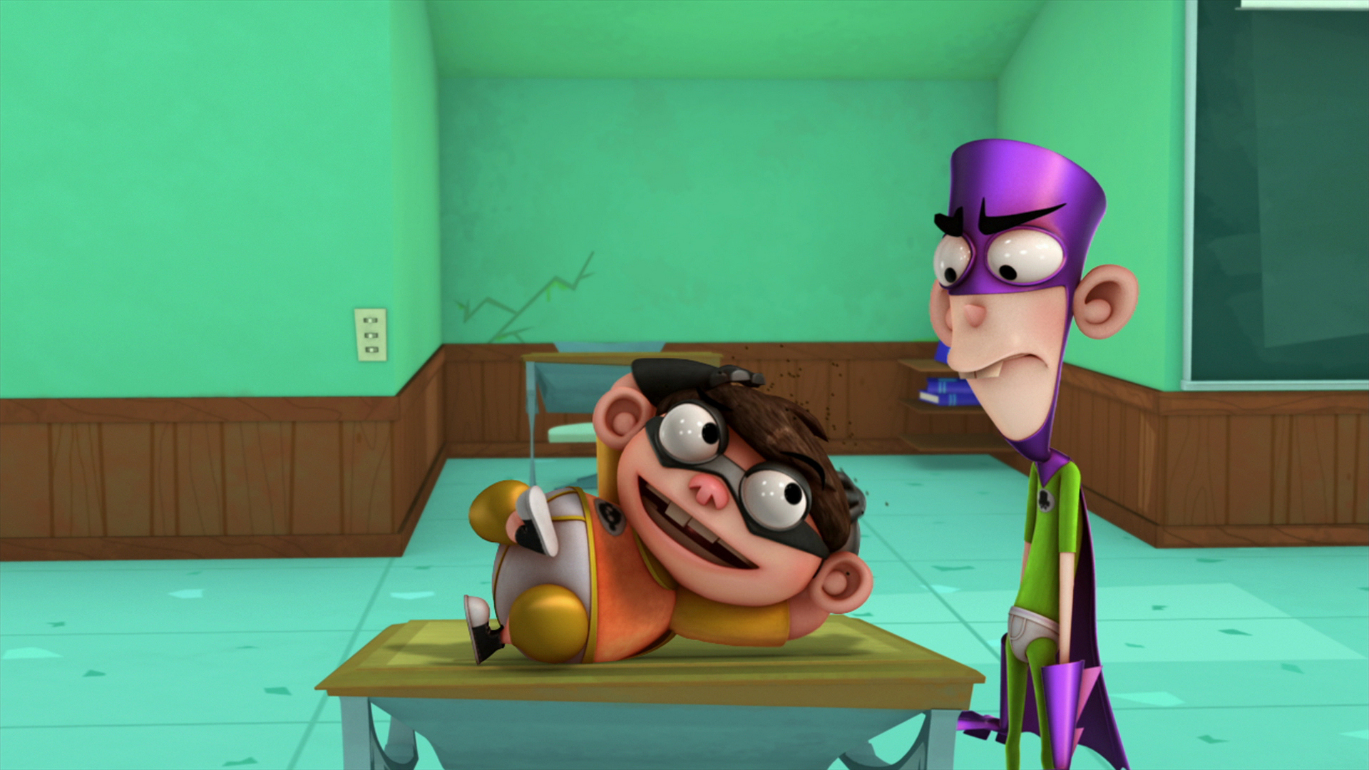 Watch Fanboy & Chum Chum Season 2 Episode 16: Get You Next Time/Lice