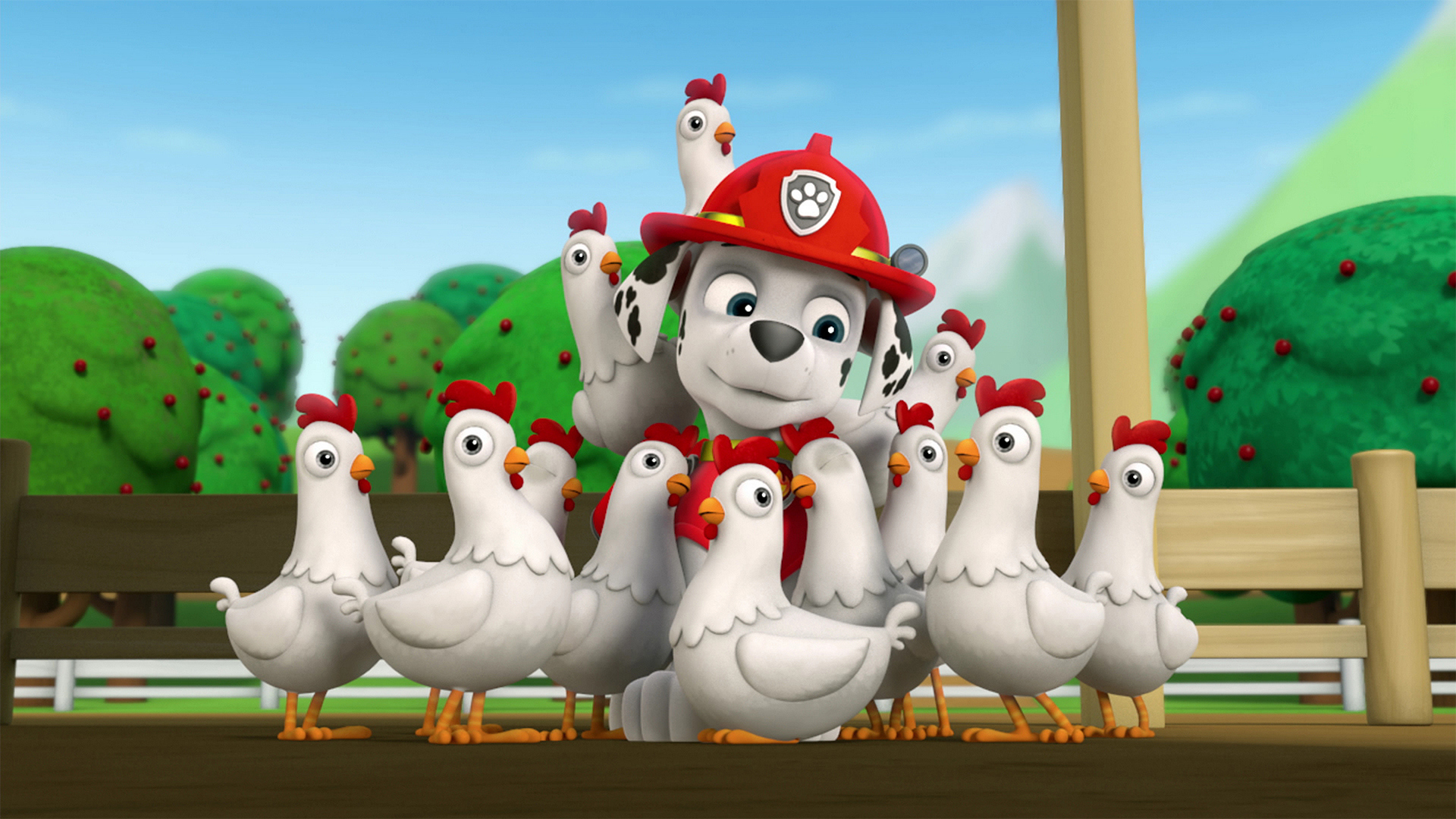 Paw Patrol Pups Save Chicken Day Nick Jr Uk 