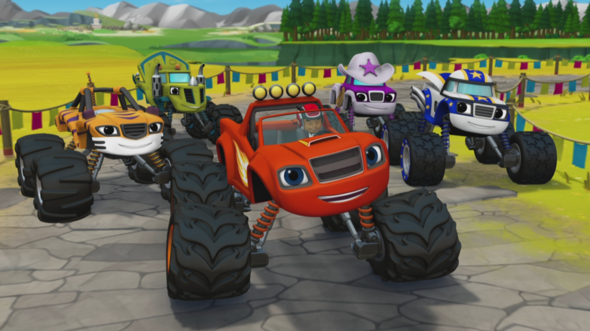 Watch Blaze and the Monster Machines Season 2 Episode 1: Blaze and the ...
